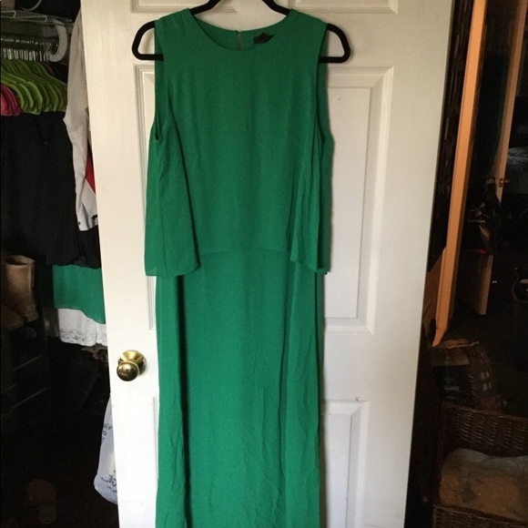 Emerald Green gown - Picture 3 of 7
